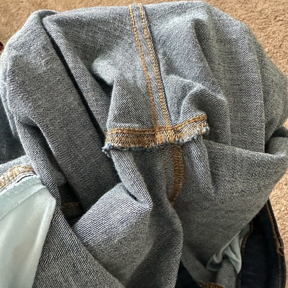 Old Navy Original Straight Jeans Dark Blue Size 12 - Picture 8 of 8